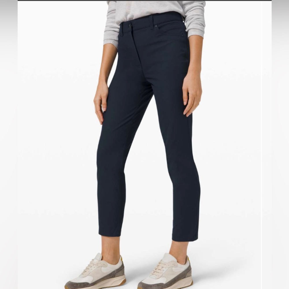 Lululemon City Sleek 5 Pocket 7/8 Pant Navy